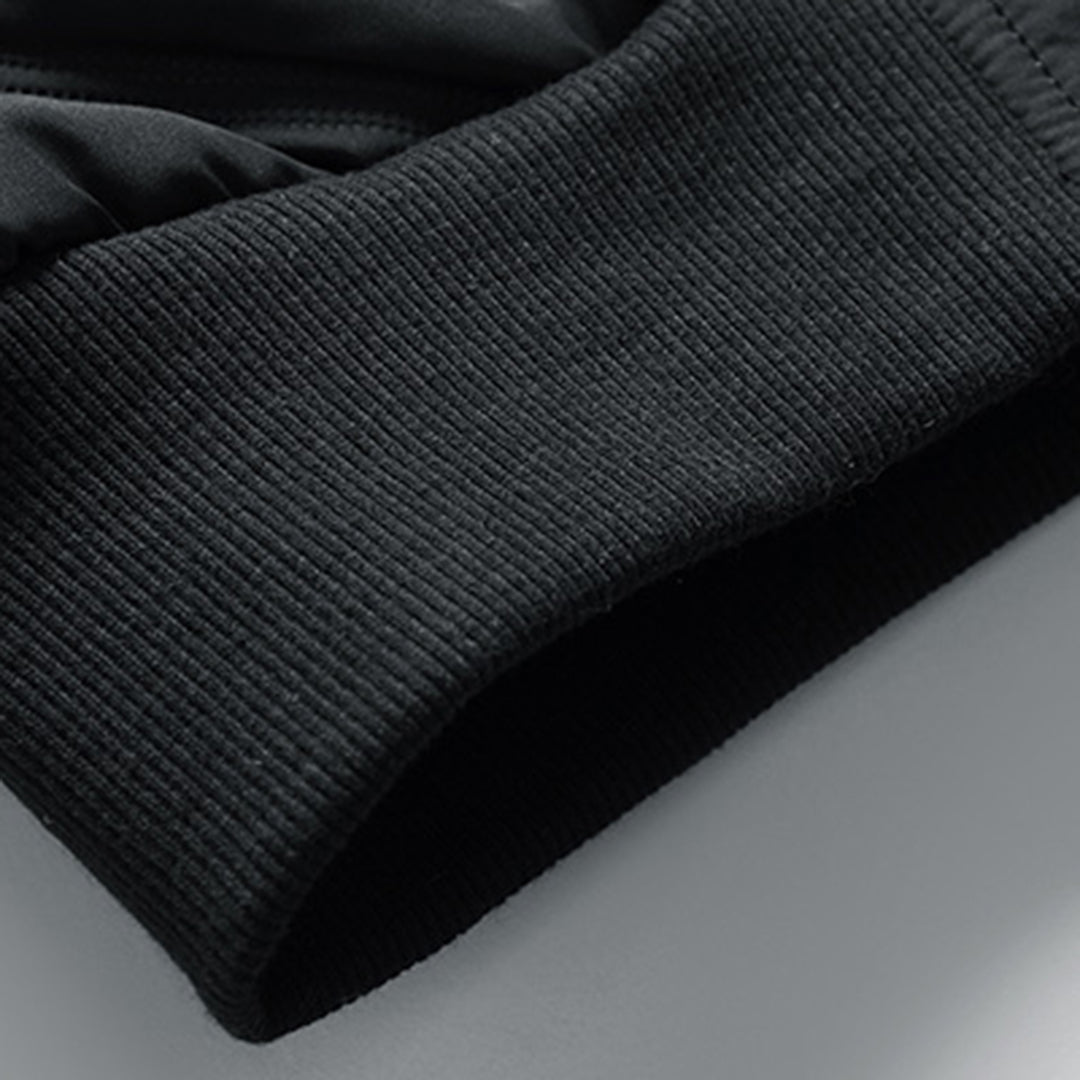 Herre Vinter Steppjakke med Høj Krave og Isolering