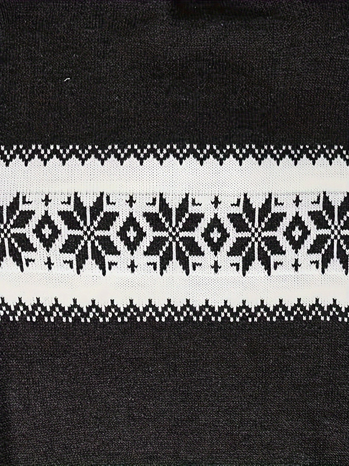 Herre vintertrøje med norsk mønster – varm jule- og vinter sweater