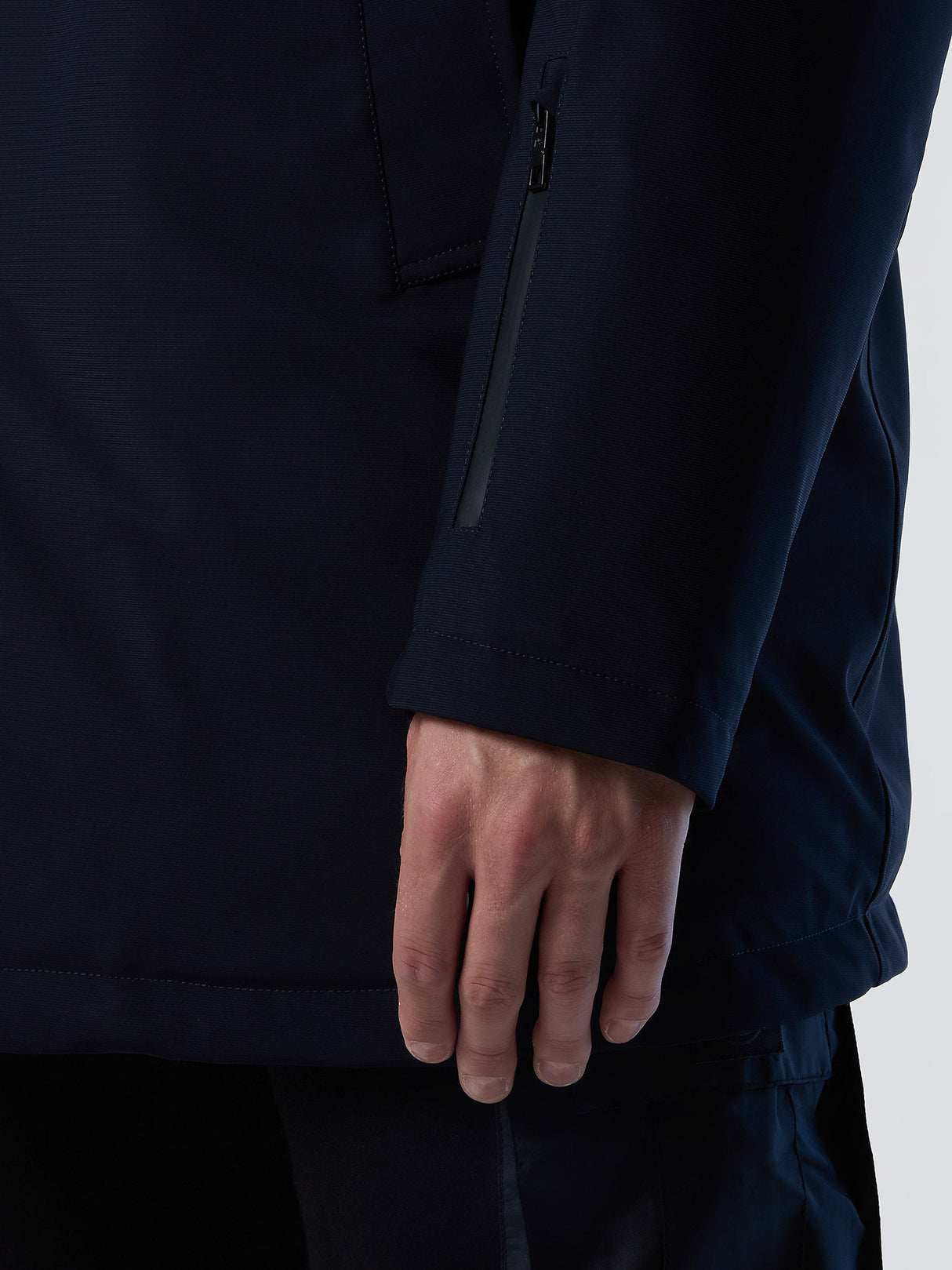 Tredelt Trenchcoat til Herrer af Genanvendt Materiale