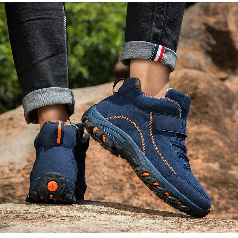 Herre vinterstøvler – varme komfortable outdoor ankelstøvler