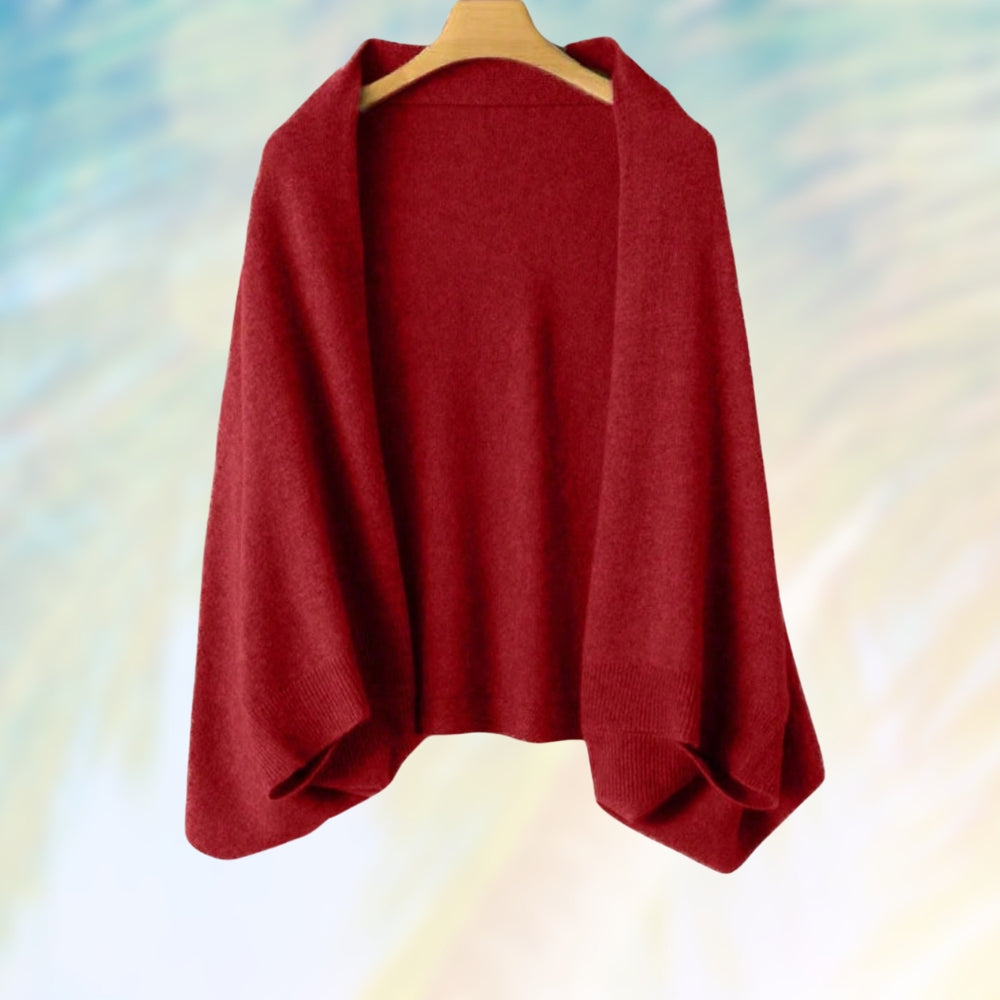 Uldstrikket Tørklæde - Luksus og Komfortabel