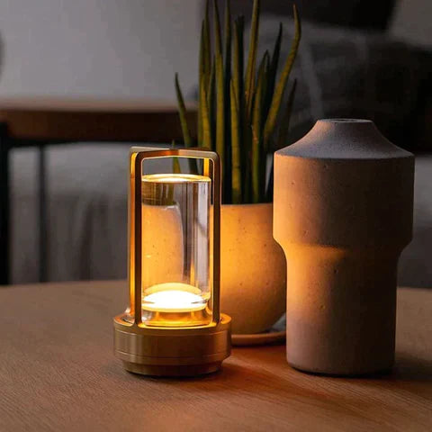 Modern LED lantern lamp – Atmospheric decorative table lamp