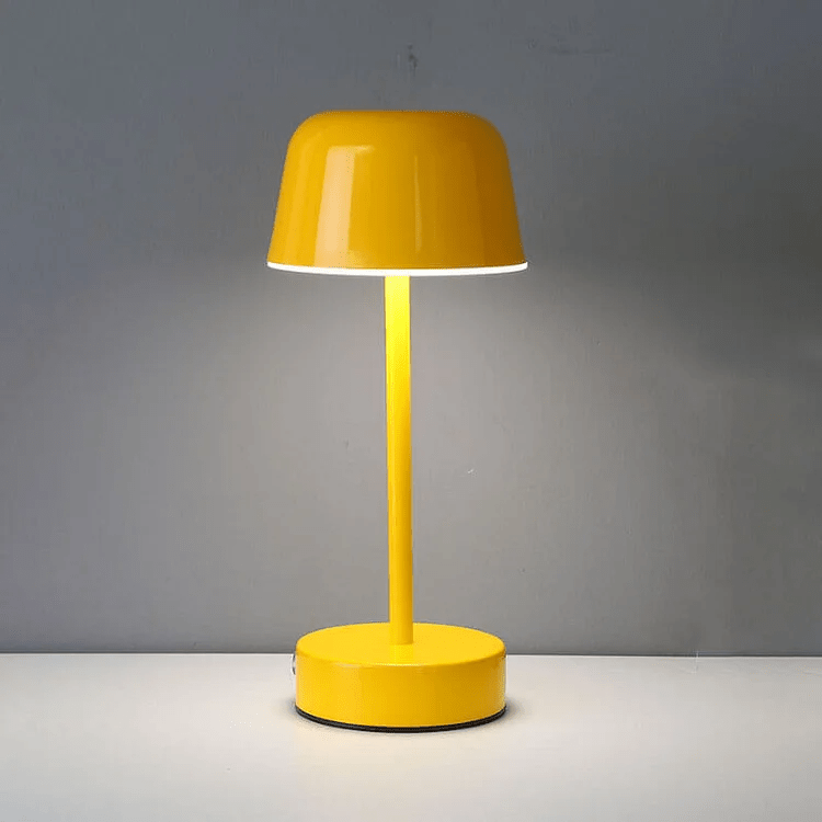 Trådløs Bauhaus Bordlampe Minimalistisk og Stilfuld