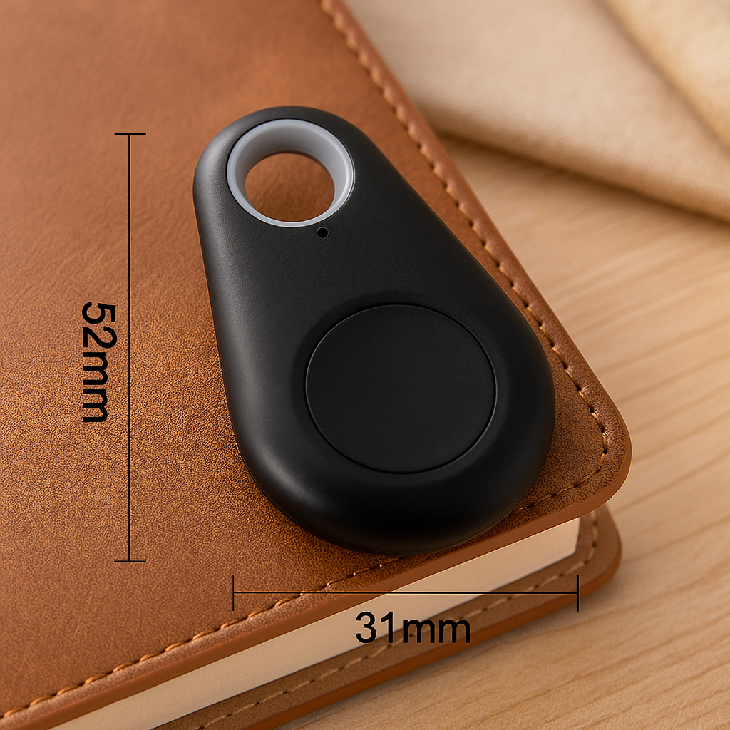 Mini GPS Tracker til Børn, Kæledyr og Biler - Realtidssporing og Kompakt Design