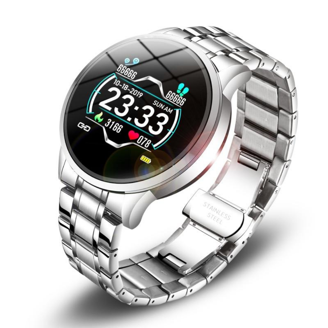 Smartwatch – Klasyczny design Wodoodporny z pulsometrem