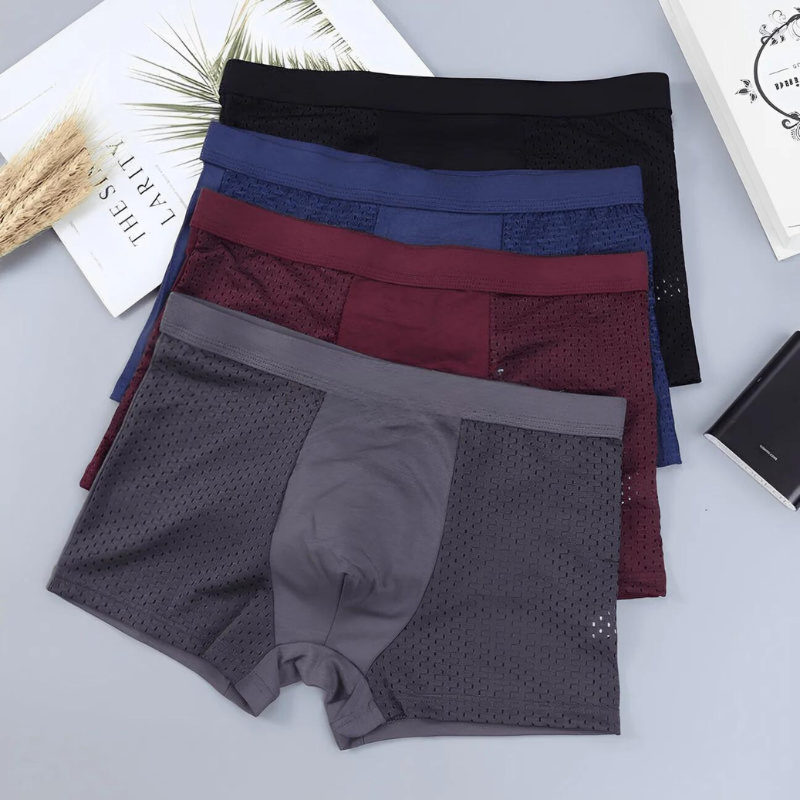 Herre Boxershorts Sæt – Åndbart, Komfortabelt & Sømløst Undertøj