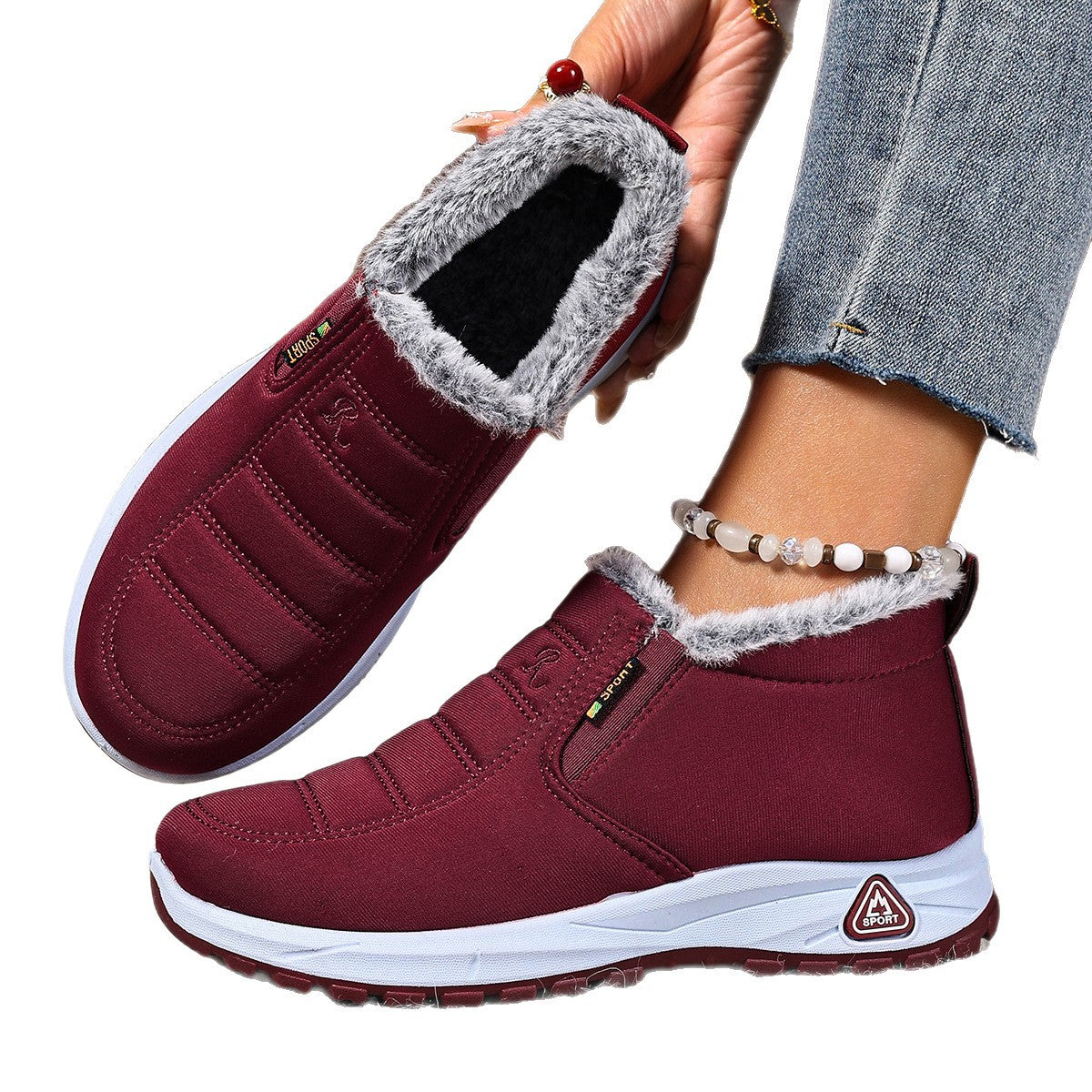 Dame varme vintersko – Komfortabelt og foret design