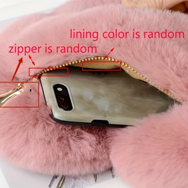 Pjusket Hjerte Skuldertaske til Damer – Blød Vinter Håndtaske