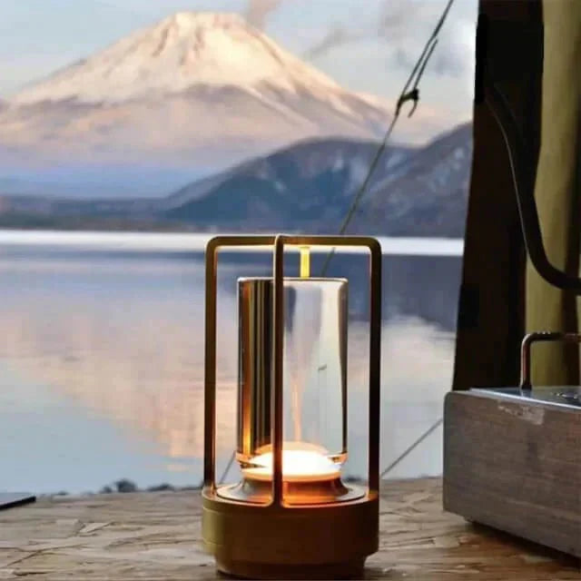 Modern LED lantern lamp – Atmospheric decorative table lamp