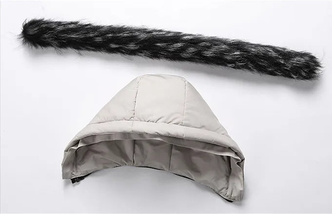 Herre Thermo Vinterjakke med Hætte - Varm og Stilfuld