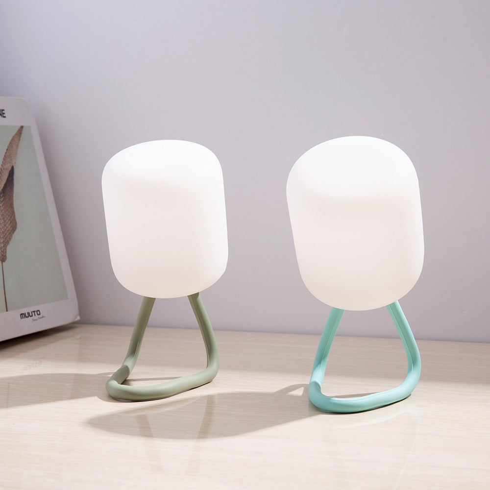 Bærbart LED-natlys med kroge og batteridrift