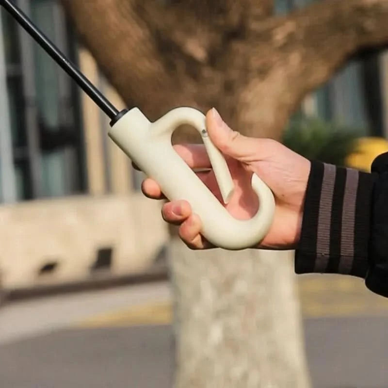 Automatisk Sammenklappelig Paraply – Kompakt & UV-beskyttende Design