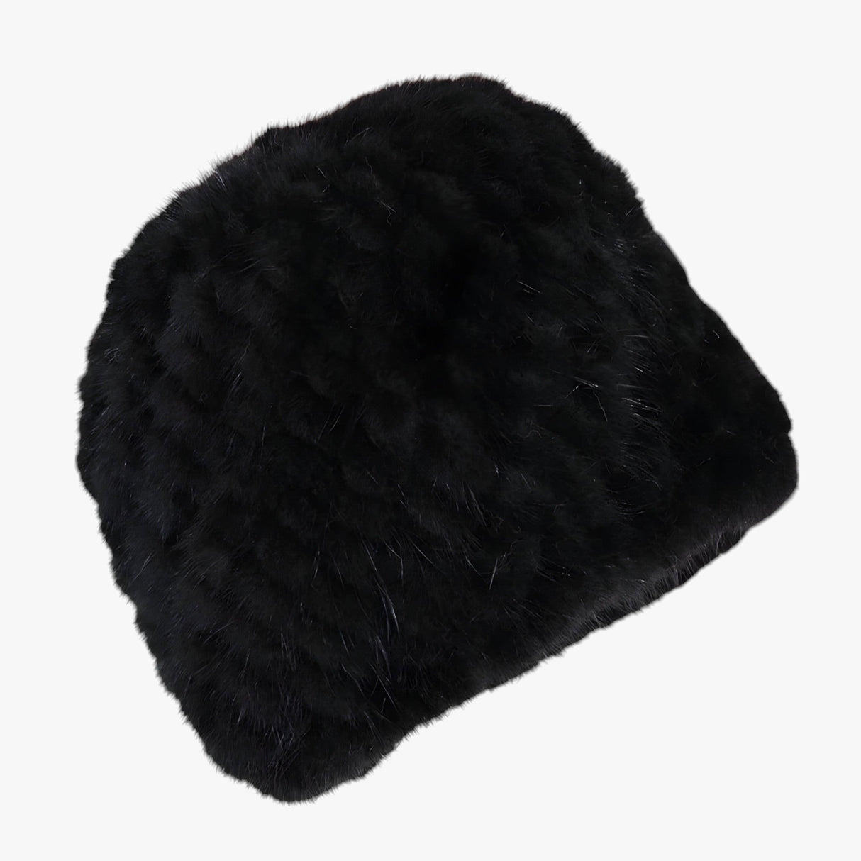 Luxurious Faux Fur Beanie – Elegant Winter Hat with Soft Texture