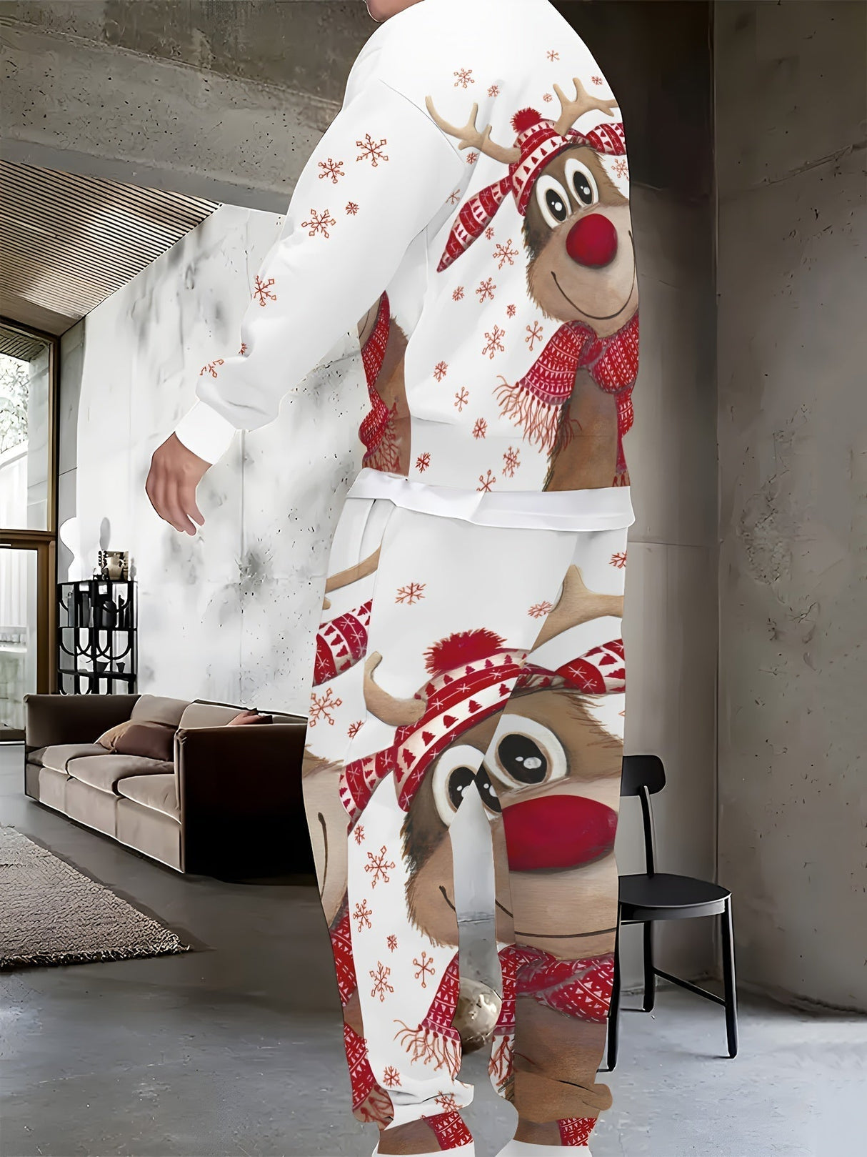 Unisex Jule Joggingdragt – Komfortabel Hoodie & Bukser Sæt