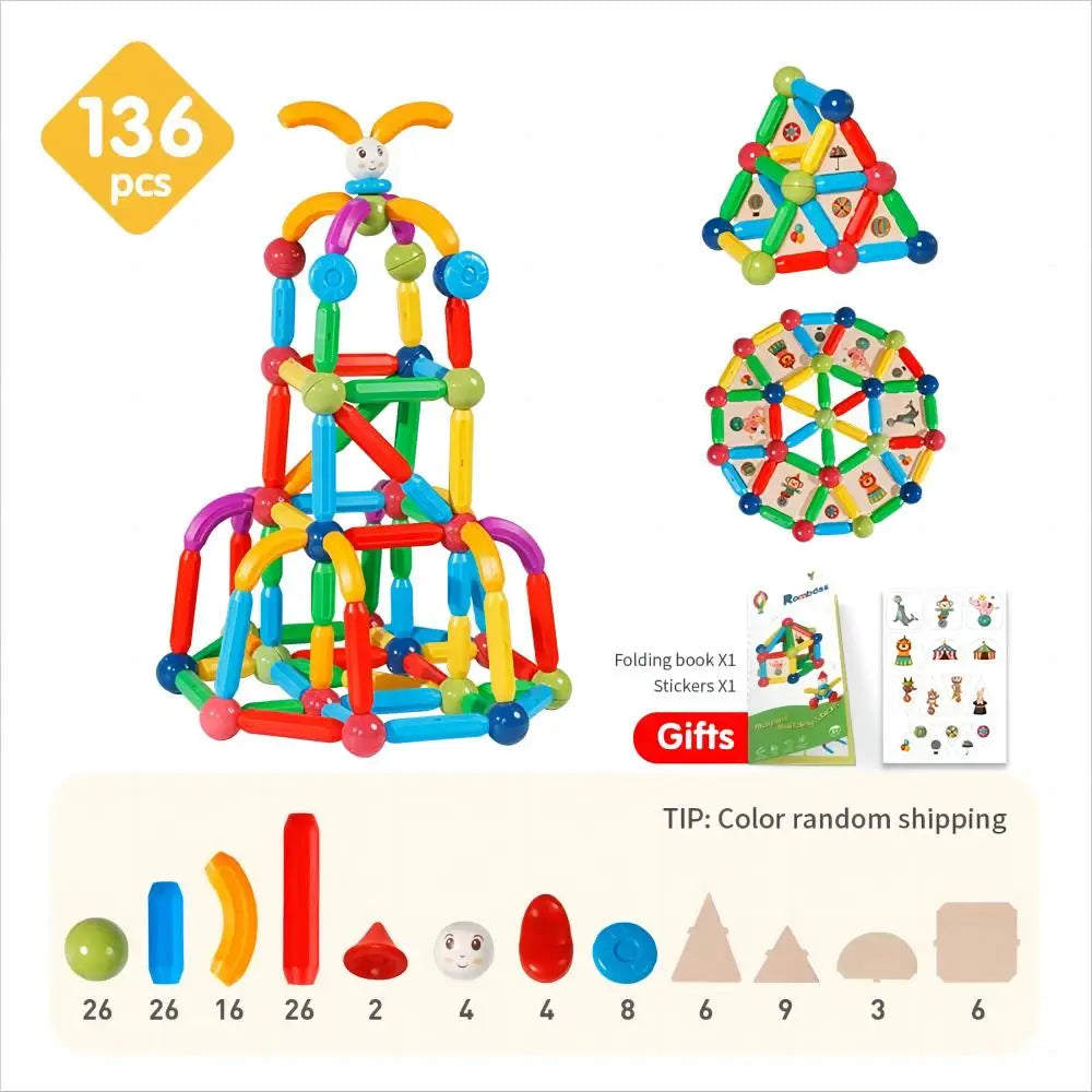 Magnetic Building Set for Children – Creative Educational Toy