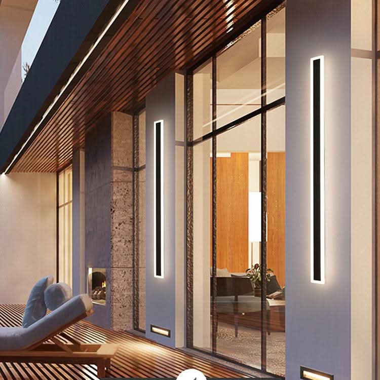 Nowoczesna zewnętrzna lampa ścienna – Stylowa lampa ścienna LED do ogrodu i balkonu