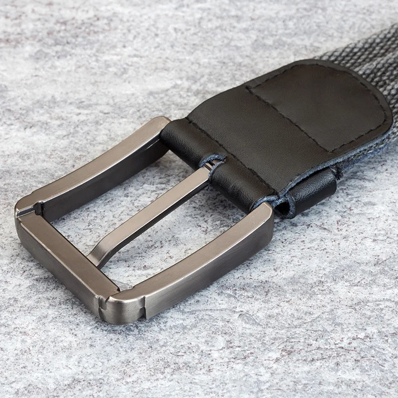 Canvas Bælte til Mænd - Stilfuldt Justerbart Tilbehør