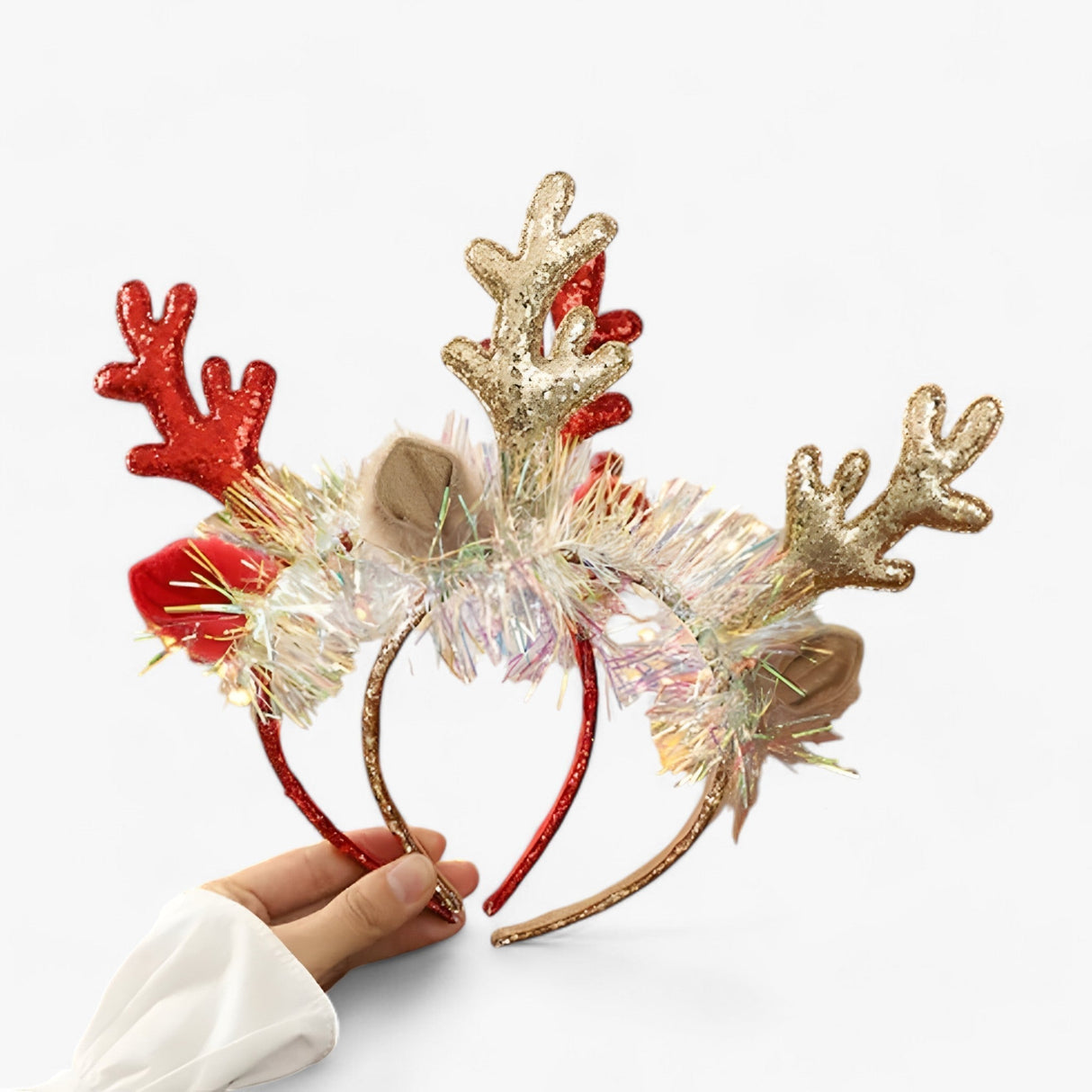 Jule Rensdyr Hårbøjle – Festlig Hovedbøjle til Jul