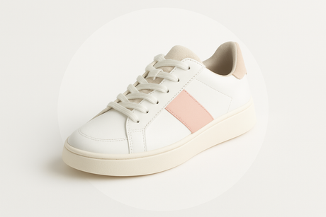 maak een foto van een dames sneaker. moet rond zijn want is voor collection list foto.