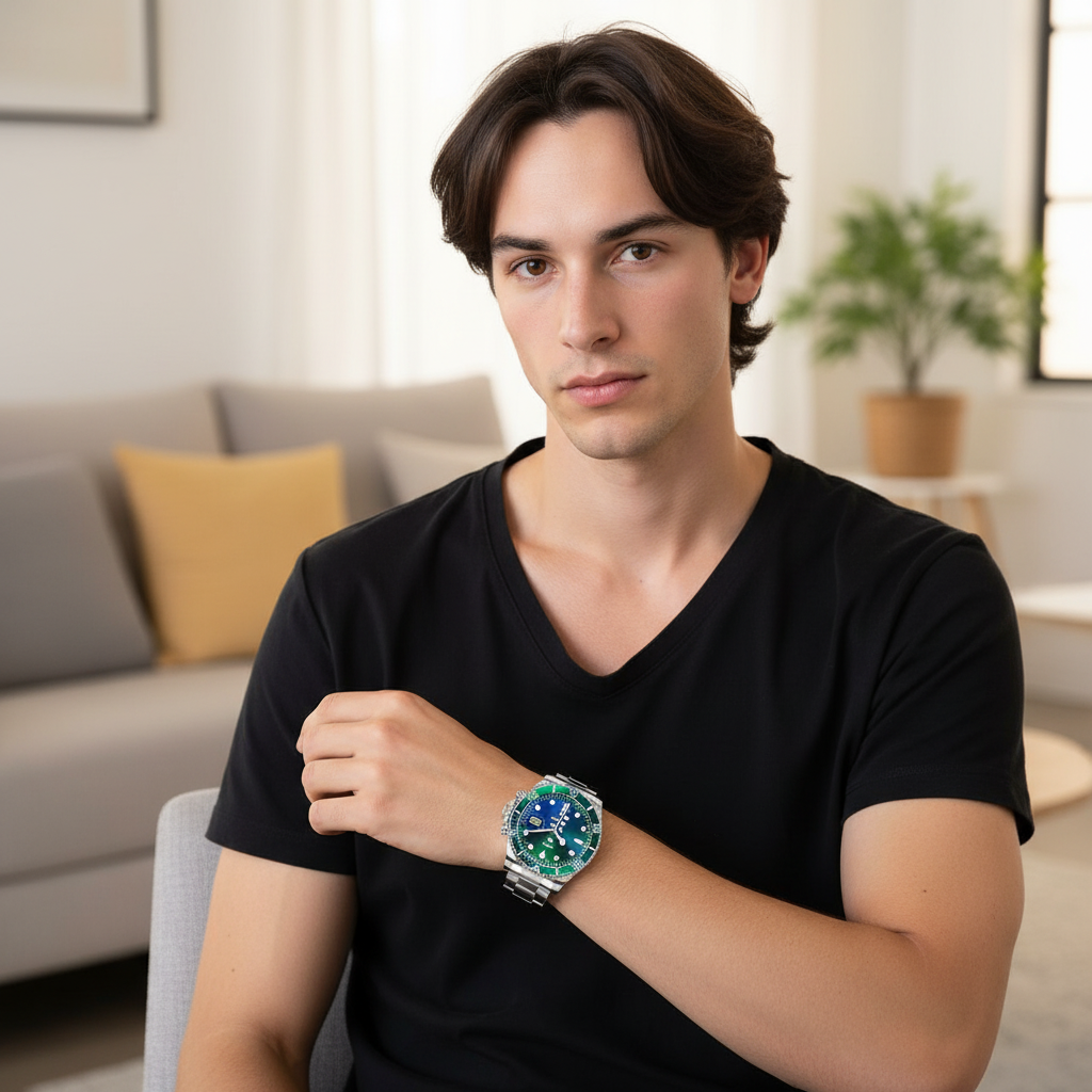 Smartwatch med Gratis Skærmbeskytter og Vandtæt Design