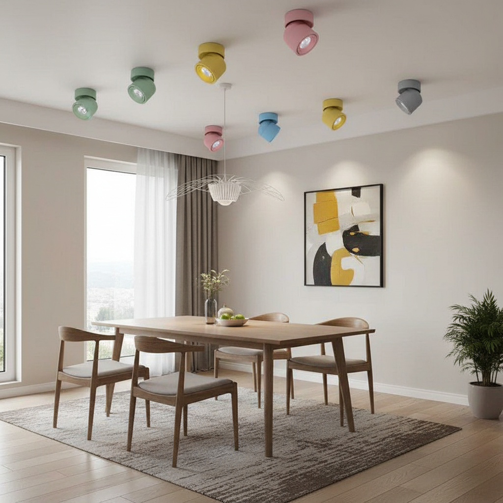 Dimmable LED Spotlight with 340° Rotation