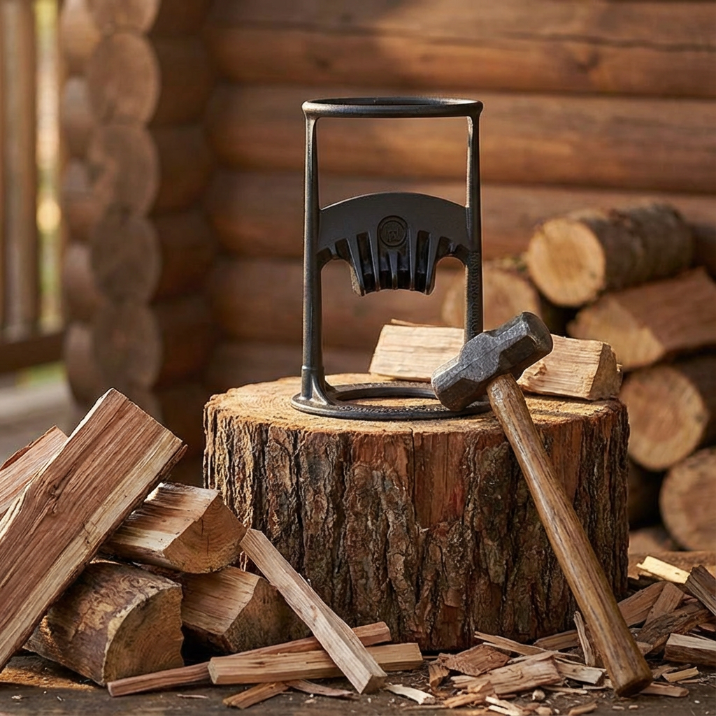 Manuel brændekløver – Sikker, hurtig og effektiv kløvning af brænde