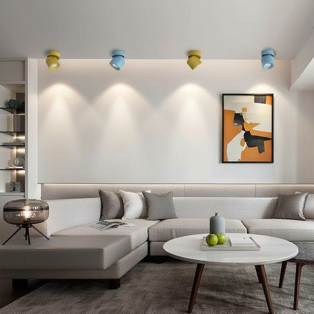 Dimmable LED Spotlight with 340° Rotation