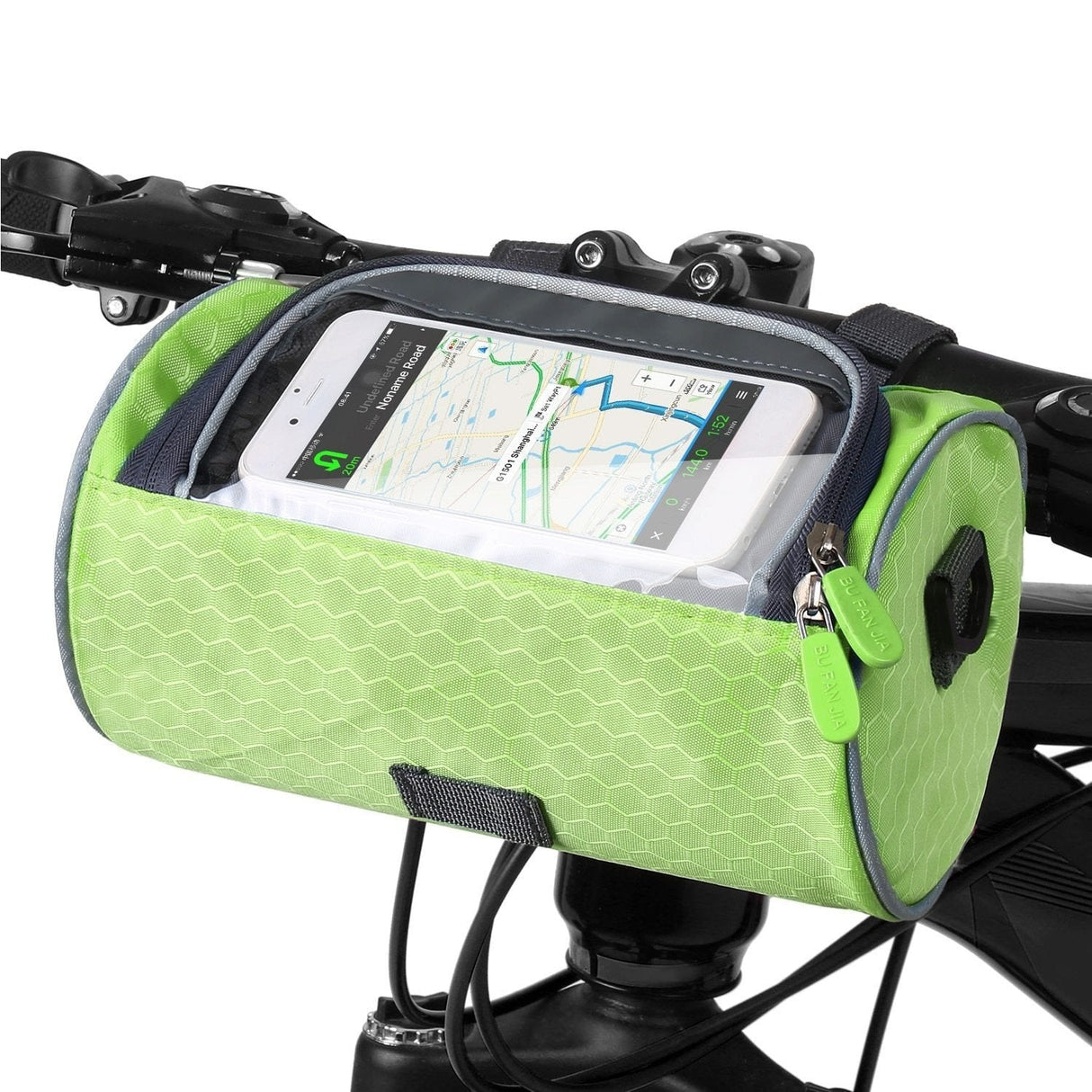 Vandtæt Cykeltaske med Touchscreen - Sikker og Multifunktionel til Enhver Cykel