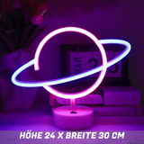 LED Neon Bordlampe – Dekorative Lysfigurer til Soveværelse & Stue