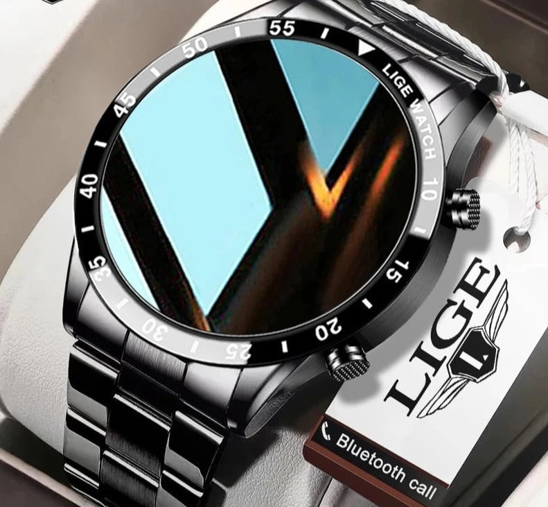 Smartwatch til Mænd | Multisport & Sundhedstracker | Bluetooth Opkald