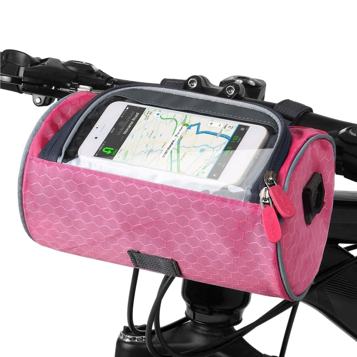 Vandtæt Cykeltaske med Touchscreen - Sikker og Multifunktionel til Enhver Cykel