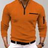 Langærmet Polo Shirt til Mænd - Klassisk og Komfortabel