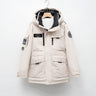 Ladies' winter parka – warm jacket with hood and functional pockets