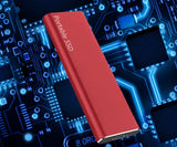 Bærbar SSD Ekstern Lager – Kompakt USB-drev til Laptop & PC