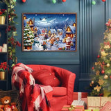 Christmas Puzzle Advent Calendar – 1008 Pieces Winter Village Edition