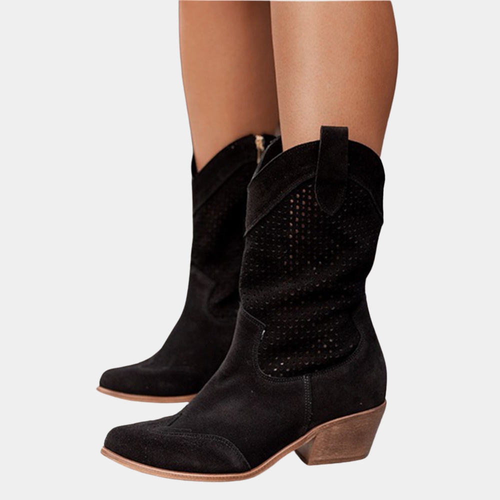 Åndbare Dame Cowboy Støvler - Tidløs Elegance til Ethvert Outfit