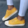 Casual slip-on sneakers med skridsikker sål og komfort