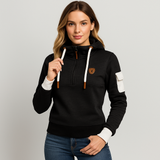 Dame Hoodie med Lynlås – Komfortabel, Stilfuld & Varmt Design