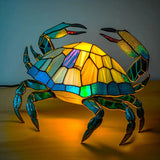 Kunstnerisk Bordlampe med Dyremotiver