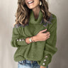 Dame Turtleneck Pullover – Light Warm Sweater with High Collar
