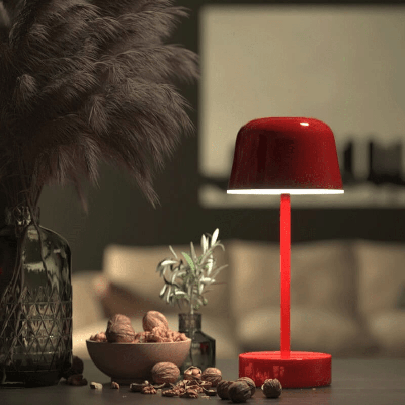 Trådløs Bauhaus Bordlampe Minimalistisk og Stilfuld