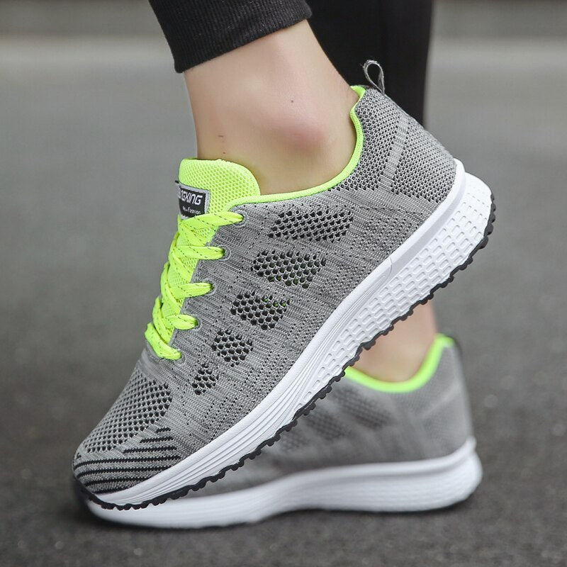 Let og Åndbar Dame Sneakers med Stabilitet