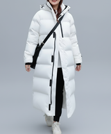 Lang Dame Dunjakke – Varme, Komfort & Minimalistisk Design