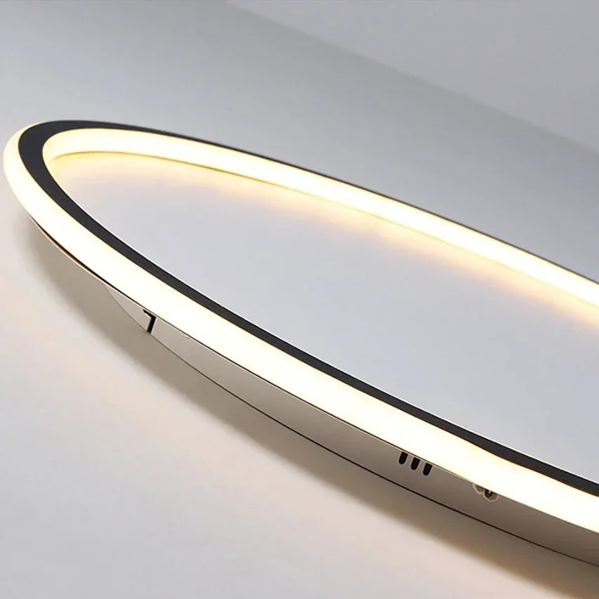 Moderne Skandinavisk LED Loftlampe - Dæmpbar, Energibesparende og Stilfuld til Stue, Spisestue og Gang