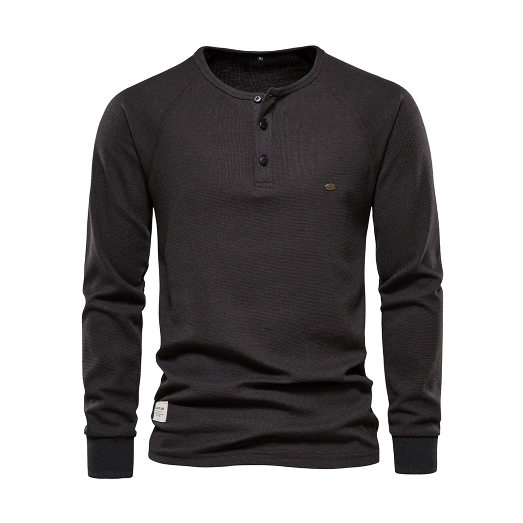 Langærmet skjorte til elegant look