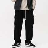 Herre Cargo Joggingbukser – Komfortable Casual Bukser med Lommer