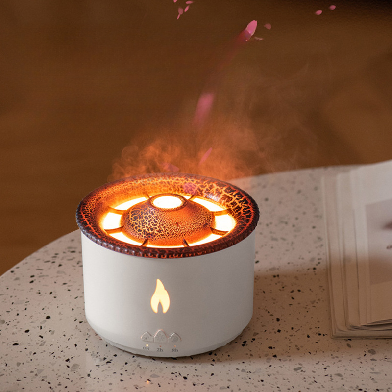 Flammeeffekt Aroma Diffuser – Stemningsfuld Luftfugter til Hjemmet