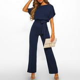 Stilfuld Jumpsuit med Flatterende Pasform
