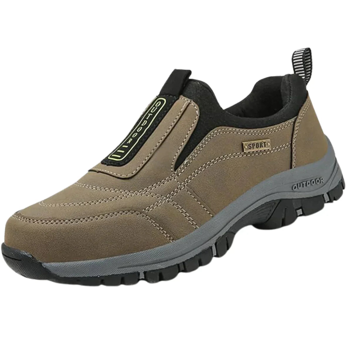 Ortopædiske Slip-On Vandresko med Komfortsål