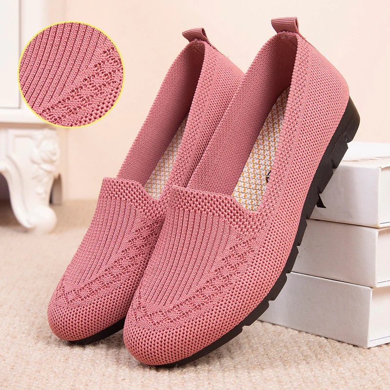 Letvægts Dame Slip-On Sko med Svangstøtte